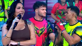 Fabio coqueteó con Katia ante cámaras y Leandro estalló de celos