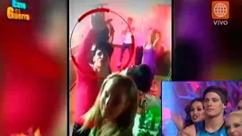 	<p>Facundo Gonz&aacute;lez y brasile&ntilde;a fueron &#039;ampayados&#039; en una fiesta.</p>