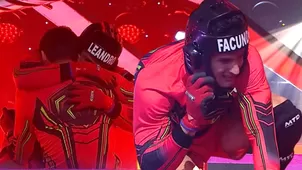 Facundo González y su reacción al perder contra Leandro Cabello