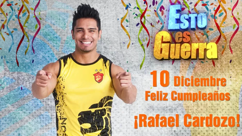 ¡Feliz cumpleaños Rafael Cardozo! Déjale tu saludo al guerrero brasileño.