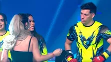 Flavia Laos y Patricio Parodi protagonizaron tenso saludo EN VIVO