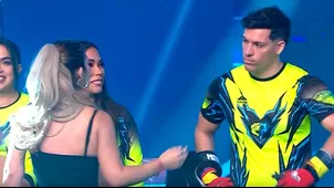 Flavia Laos y Patricio Parodi protagonizaron tenso saludo EN VIVO