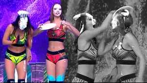 Flavia López y Maricielo Gamarra quedaron arruinadas por tortazos