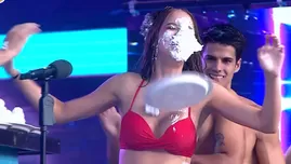 Flavia López y su reacción a inesperado tortazo 