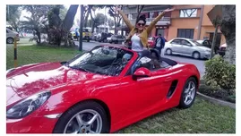 	<p>Michelle Soifer sorprendió a todos con lujoso auto</p>