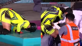 Gabriel Meneses abandonó la competencia por fuerte lesión