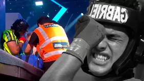 Gabriel Meneses fue atendido de emergencia tras fuerte golpe