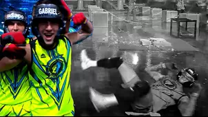 Gabriel Meneses hizo "volar" a Emil tras fuerte choque