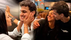 Gabriel sorprendió a Sirena Ortiz con romántico mensaje de cumple