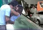 Gino Assereto y Nadia Collantes protagonizaron comprometedor video en detrás de cámaras EEG