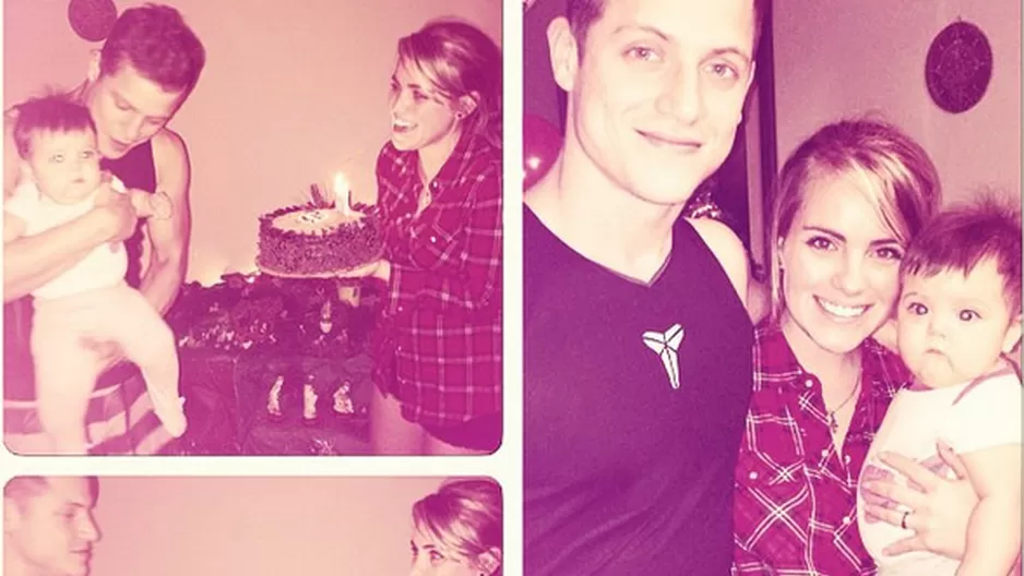 Gino Pesaressi celebró su cumpleaños con increíble sorpresa de Mariana Vértiz.