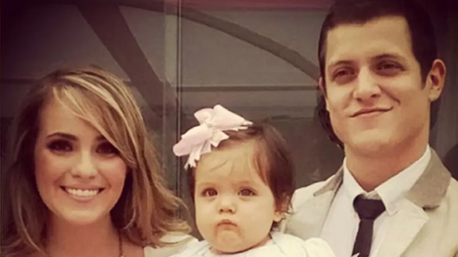 La familia Pesaressi Vértiz en una foto para el recuerdo.