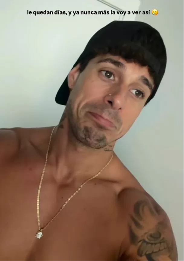 Hugo enternecido por la pancita de Isabella | Fuente: Instagram hugogarcia