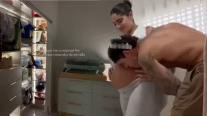 Hugo García mostró emocionado el cuarto de su bebé con Isabella