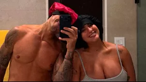 Hugo García y tierno momento con Isabella Ladera: Cambio de pañal