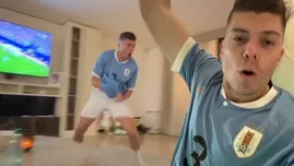 Mundial 2026: Ignacio Baladán celebró así gol de Uruguay. | Fuente: Instagram 