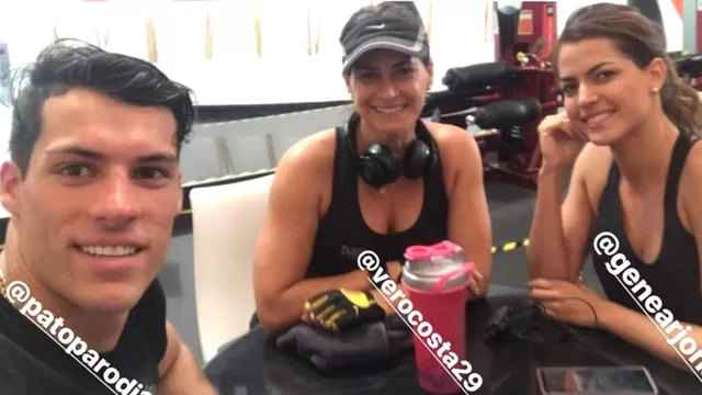 	Instagram: Génesis Arjona conoció así a la mamá de Patricio Parodi.