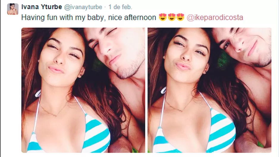 Ivana Yturbe e Ike Parodi