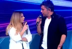 Johanna San Miguel y Renzo Schuller tuvieron tenso momento durante juego: "Preocúpate por tu equipo"