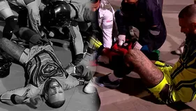 Jota Benz abandonó la competencia tras fuerte golpe