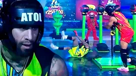 Jota Benz sufrió inesperada caída en plena competencia. | Fuente: América Televisión