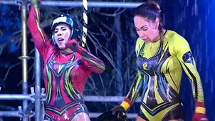 Karen Dejo celebró eufóricamente su triunfo ante Melissa Loza