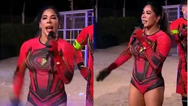 Karen Dejo explotó en vivo por reclamo en su contra