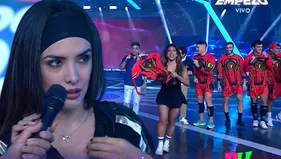 Karen Dejo pasó a los combatientes y Rosángela reaccionó así