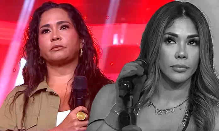 Karen recibió llamado de atención por encarar a Katia Palma