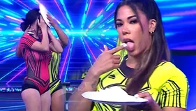 Karen Dejo se las cobró todas a Rosángela Espinoza con tortazo