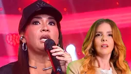 Katia despotricó contra Johanna y le lanzó fuerte advertencia. | Fuente: Esto es guerra / Instagram Johanna San Miguel