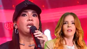 Katia despotricó contra Johanna y le lanzó fuerte advertencia. | Fuente: Esto es guerra / Instagram Johanna San Miguel