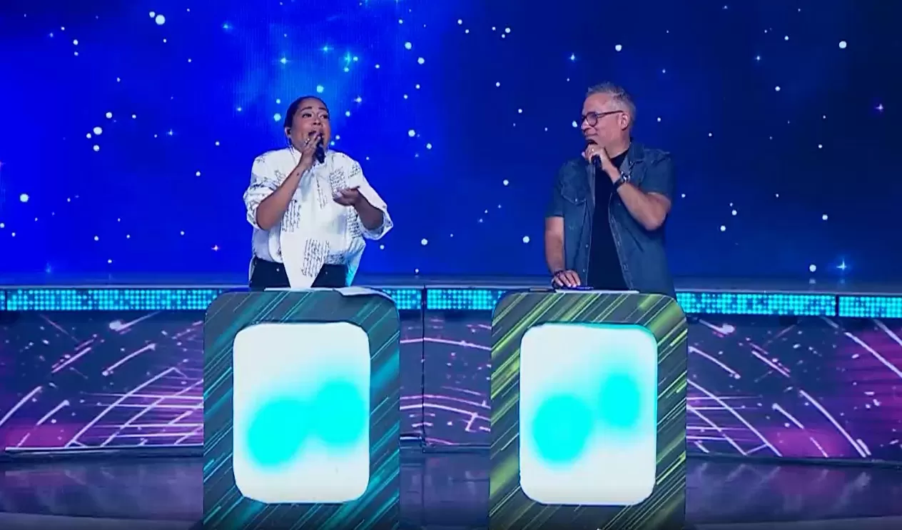 Katia Palma destruyendo a Rosángela y Flavia ante Luciana Fuster