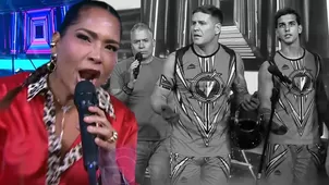 Katia Palma celebró eufórica los puntos menos de los combatientes