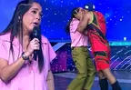 Katia Palma 'cuadró' a Leandro Cabello tras robarle un beso