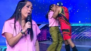 Katia Palma 'cuadró' a Leandro Cabello tras robarle un beso