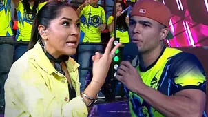 Katia Palma enfureció con Leandro Cabello y le lanzó advertencia