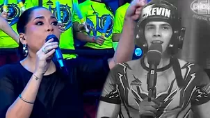 Katia Palma mandó a callar a Kevin Díaz y él tuvo reacción
