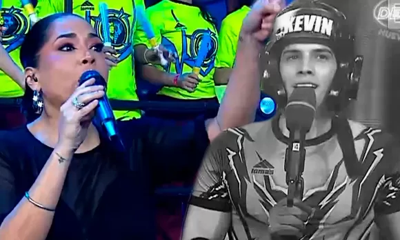 Katia Palma mandó a callar a Kevin Díaz en Esto es guerra