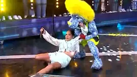 Katia Palma se "desmayó" en vivo tras triunfo de Valentino.