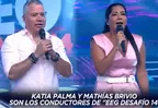 Katia Palma y Mathías Brivio son conductores de EEG: Desafío 14