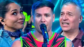 Katia Palma y Mathías Brivio se burlan de pedido de Pancho Rodríguez. | Fuente: América Televisión