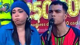 Katia Palma y su dura reacción con Leandro tras piropo en vivo