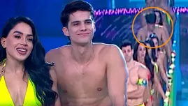Onelia Molina y Kevin Díaz se besaron en vivo. | Fuente: América Televisión