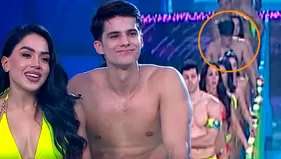 Kevin Díaz besó a Onelia Molina en pleno juego EEG en vivo