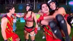 Kevin Díaz cargó a Onelia Molina para celebrar eufórico su punto