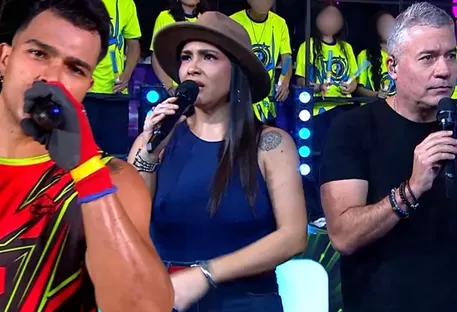 Leandro defendió a Katia Palma de reclamo de Mathías | Fuente: EEG