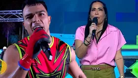 Leandro Cabello se "declaró" en vivo a Katia Palma: "Mi amor"