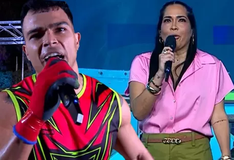 Leandro se "declaró" a Katia Palma | Fuente: EEG