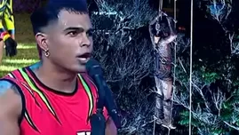 Leandro perdió el control al ver a Paul paralizado en semifinal | Fuente: EEG